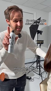 No cuts. No edits. Just extreme shine ✨ Extra Mist-ical Shine Spray = glassy, light-catching hair in seconds ⏱️ | Color Wow