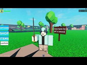 Roblox Learning with Pibby how to get a Sword and Glitch Transformation