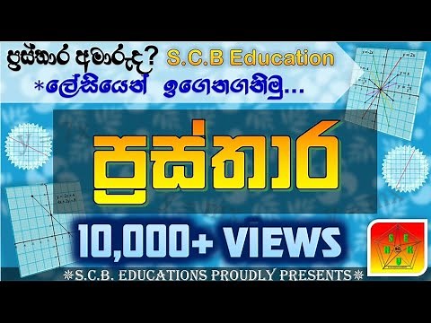 Prasthara Grade 9 | grade 9 prasthara in Sinhala | #grade 9 maths prasthara |ප්‍රස්තාර| | Graphs