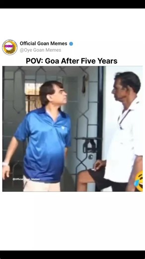 Oye Goan Memes (OGM) on Instagram: "Pov Goa after few"