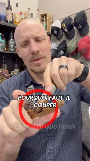 Pourquoi faut-il couper les cigares ?