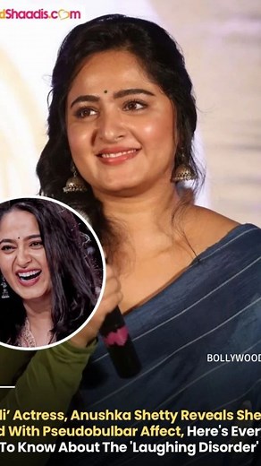 Aishwarya Puri| PSYCHOLOGIST | THERAPIST on Instagram: "Pseudobulbar affect (PBA) is a condition that’s characterized by episodes of sudden uncontrollable and inappropriate laughing or crying. Pseudobulbar affect typically occurs in people with certain neurological conditions or injuries, which might affect the way the brain controls emotion. @anushkashettyofficial 🧠🧠🧠🧠🧠🧠🧠 Sources :- @psychologsmagazine ,@physiopathopharmaco @thewisetherapistt #psychology #psychologyaesthetic #laughterdis