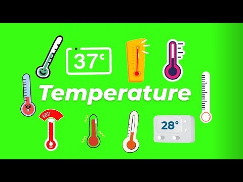 Animated Temperature GIF Green Screen Pack (Free Download)