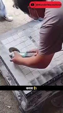 From Stone to Art: Chinese Chess Table Crafting Process 🪨✨ | Satisfying Stone Carving