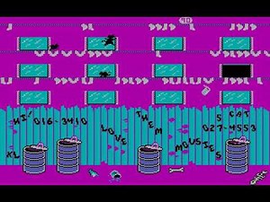 Alley Cat (PC CGA) (1984 SynSoft/IBM)