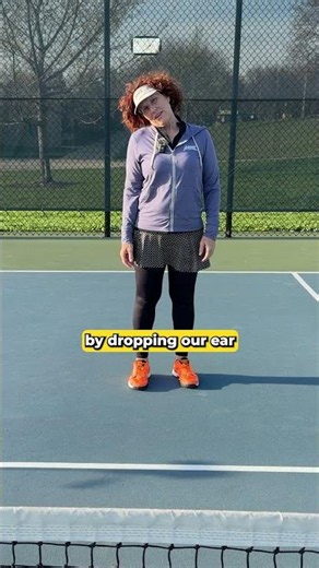 A Gentle Neck Stretch for Your Pickleball Warmup