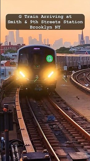G TRAIN - Smith & 9th Street Station BROOKLYN NY | Riding the NYC Subway #mta #trains #stridewarrior