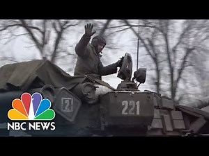 Russia TV Report Shows 'Luhansk People's Republic Troops Advance'