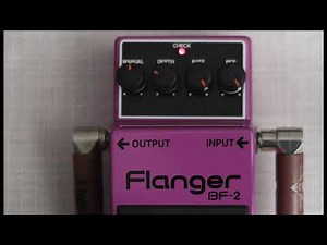 Boss BF-2 Flanger (Bass Demo)