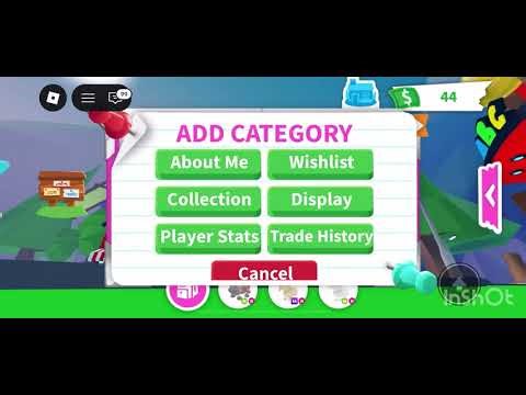 Making my profile and avatar in adopt me!! 💕💕