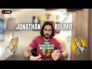 Jonathan Roumie Leads the Sorrowful Mysteries in a Prayerful Livestream | Pray the Rosary