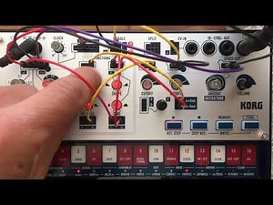 Korg Volca Modular test (bassline)