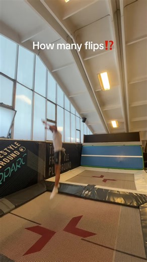 Counting Flips on the Trampoline: See the Tricks!