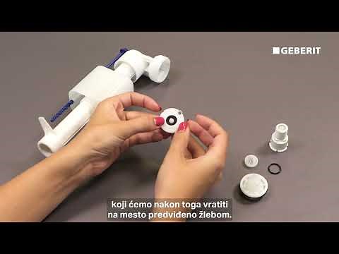 Servisiranje dovodnog Geberit ventila tip 330