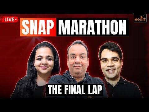 🔥SNAP Marathon LIVE | Final Lap Prep for SNAP Attempt 2 (14th Dec)