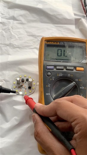 12W LED Bulb Chip Testing with Multimeter | Find Dead LED Easily 🔍💡