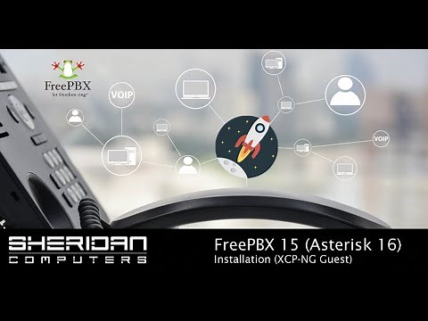 How to install FreePBX 15 | Installing FreePBX on XCP-NG 8.1