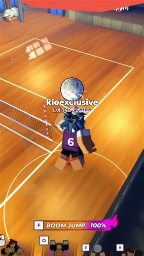 FEIKO SERVE TECH IS CRAZY.. #volleyballlegends #roblox #shorts