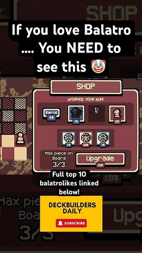 Top 10 Games like Balatro ! #deckbuilder #balatro #indiegame #indiegaming