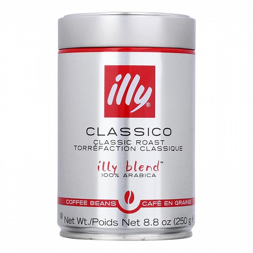 illy Whole Bean Coffee, Classico Medium Roast, 100% Arabica, 8.8 oz