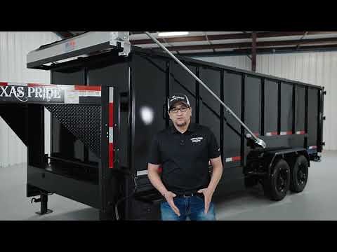 20k Gooseneck Dump Trailer | DELIVERY WALK AROUND