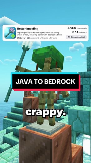 Turning Minecraft Java into Bedrock Edition Using Mods!