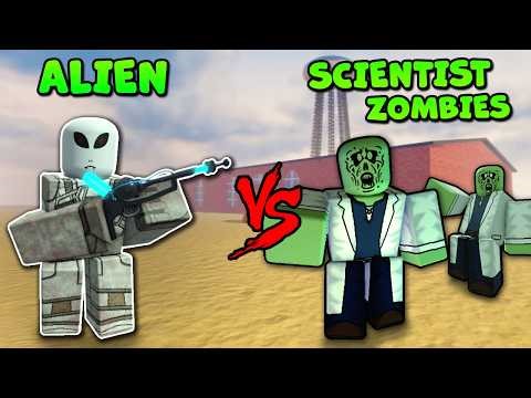 Dead Rails | Roblox | Aliens vs Tesla Lab and Scientist Zombie