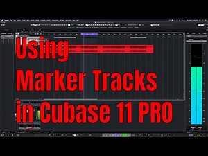 Cubase 11 Pro -Marker Tracks Tutorial