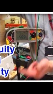 Electrical testing how to preform continuity of the cpc and polarity of a 1 way lighting circuit