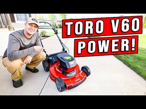 Toro 60V Push Mower Unboxing & First Impressions!