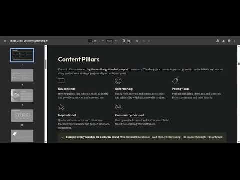 Stop Posting Randomly! Use Content Pillars & Calendar for Growth