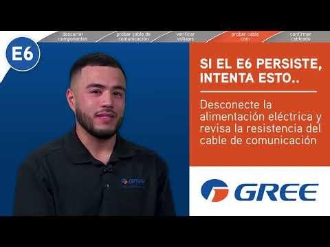 Error E6 en Mini-Splits GREE Diagnóstico Rápido de Comunicación