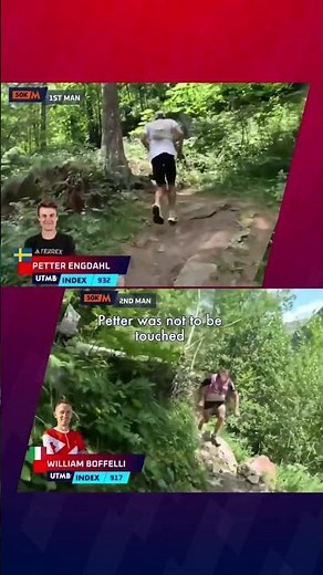 Two champions, one trail, Petter and William going head-to-head through the brutal 50K 🟧 race.