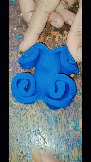 New clayart sho# clayart #artwork#diy#art#how#shortsfeed#shorts##clay #diycraft#ytshorts#5minutecr#y