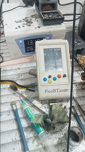 Antminer hashboard repair sucessful, #asics #repairing #bitcoin #bitmain