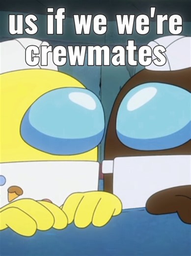 Among Us yellow and brown duo edit ideas