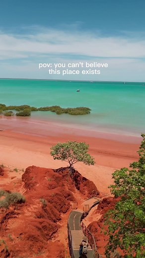 When people ask for my favourite spot in Broome, I show them this 🗺️🏝️🤍 📍Simpsons Beach, Broome WA . . . . . . #travel #australia #westernaustralia #broomewesternaustralia #simpsonsbeach