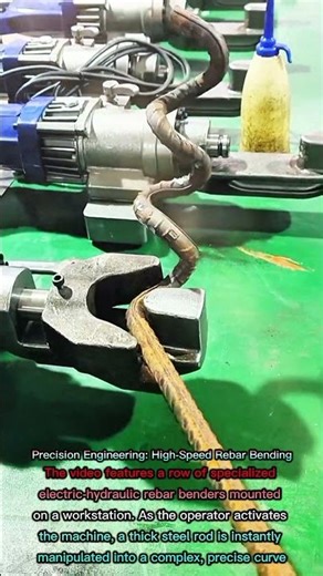 Precision Engineering: High-Speed Rebar Bending