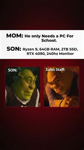 When Mom Says “Just a School PC” But You Want a Gaming Beast 😏