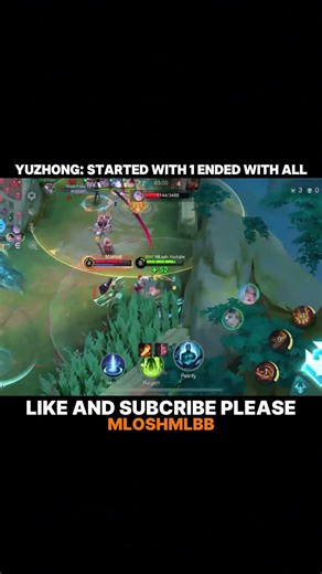 YUZHONG : STARTED WITH 1 ENDED WITH ALL | YUZHONG EXP LANE GAMEPLAY #mlbb