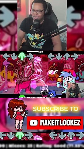 THIS DROP IS SO HARD IN THIS FALL GUYS FNF MOD!!! #shorts