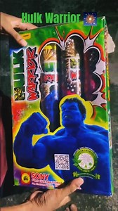 Sonny Hulk warrior🎇 #shots #aerialphotography #phataka #crackers #crackersshopinsivakasi #experiment