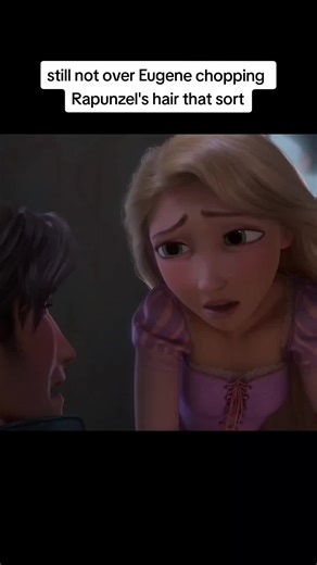 Rapunzel Haircut Scene: Eugene Cutting Rapunzel's Hair