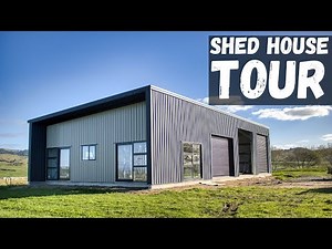 Epic 210sqm Shed House Build Overlooking the Firth of Thames in Miranda NZ