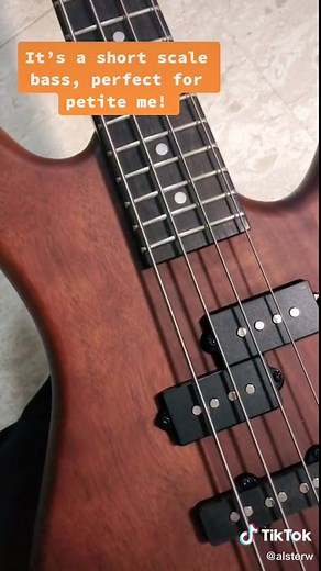 Excited Unboxing of Ibanez GSRM20B-WNF miKro Electric Bass Guitar
