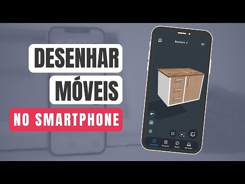 Como eu faço projetos de móveis em 3D no celular