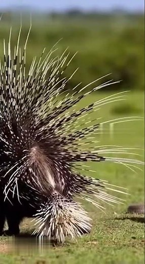 Porcupine EXPLODES Its Quills to Stop a Snake Attack — Unbelievable Wildlife Moment!