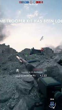Intense Run With MP18 in Battlefield 1 #battlefield #gaming