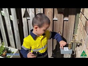 Water pipe locating made simple. It's so easy its like child's play.