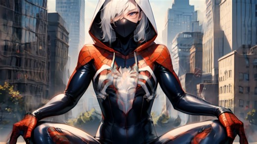 🕸 女版毒液蜘蛛侠[TG TF] 性转动画